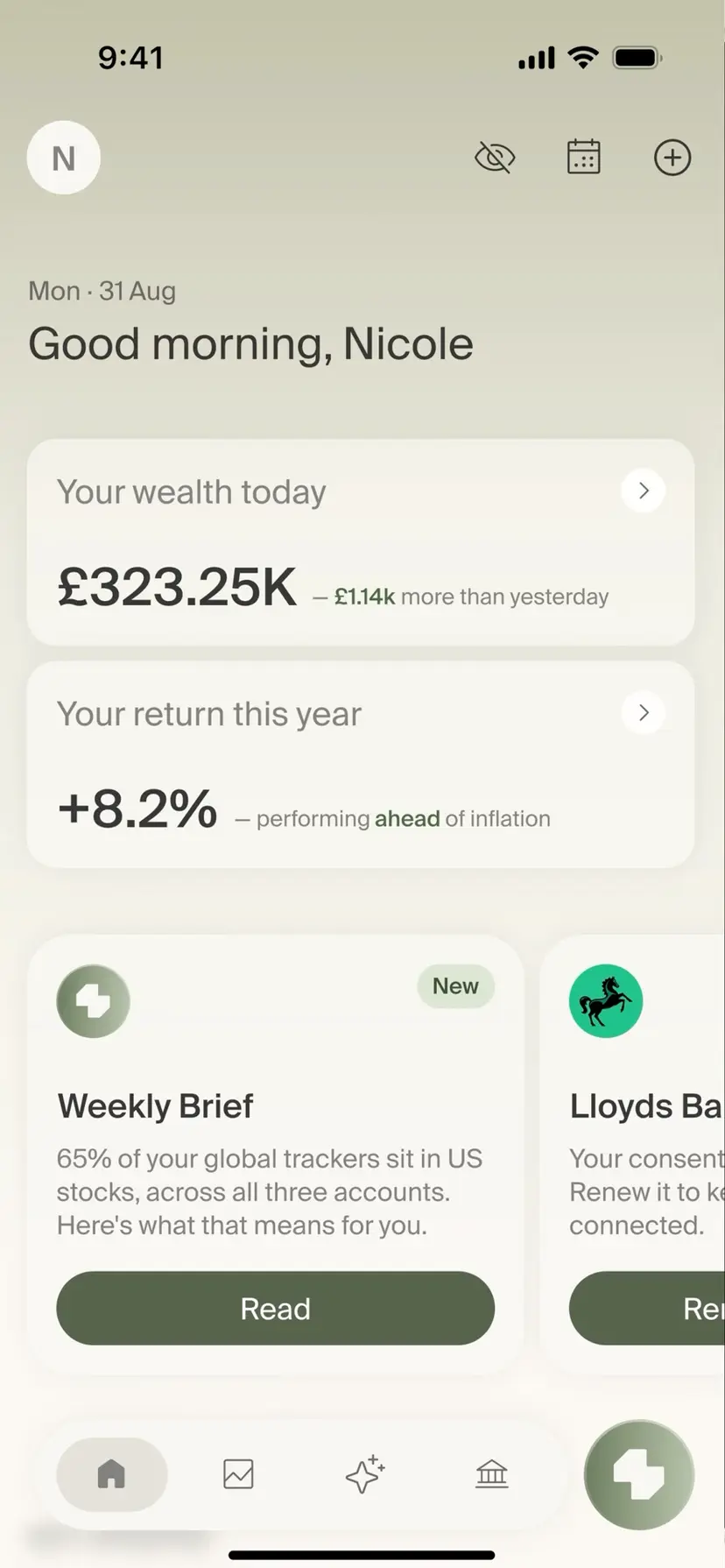 Quartz app: Charlie explains market news and answers follow-up questions